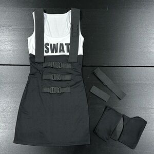 Swat Team Halloween Women’s Sexy Costume - XS